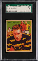 1935 R331 National Chicle #15 Ben Ciccone SGC NM 7