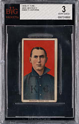 1909-1911 T206 White Border Jake Beckley BVG VG 3
