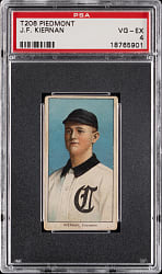 1909-1911 T206 White Border J.F. Kiernan Southern Leaguer PSA VG-EX 4