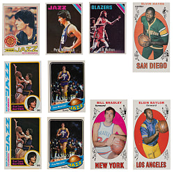 1969-1980 Topps Basketball Hall of Fame & Star Collection (127) with (6) Pete Maravich & Rookies