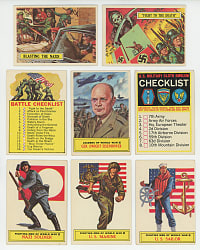 1965 Topps Battle Complete Set (66)
