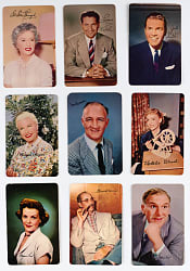 1952 D77 Mother's Cookies Television & Radio Stars Complete Set (63)