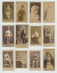 1880s "N" Non-Sports Actresses Tobacco Type Collection (182)