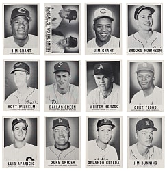 1960 Leaf Near Complete Set (117/144) with (15) PSA Graded