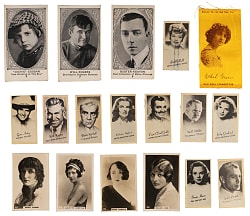 1910s-1950s Movie Star Card & Silk Collection (133)