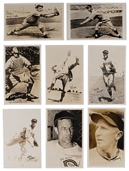 1937-1939 Orcajo Postcards Cincinnati Reds Partial Set (21/37)