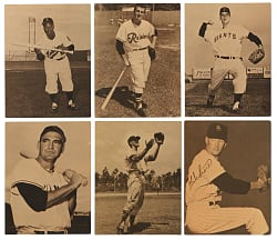 1961 Union Oil Pacific Coast League Collection (45) with Portland Beavers & Seattle Rainiers Team Sets Plus Gaylord Perry Rookie