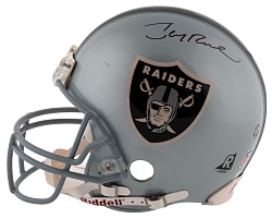 Jerry Rice Signed Oakland Raiders Full-Size Authentic Helmet With Steiner COA