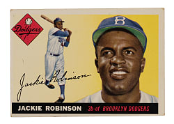 1955 Topps #50 Jackie Robinson