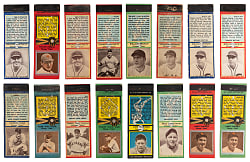 1934-1936 Diamond Matchbook Chicago Cubs Collection (112) with (15) Hall of Famers