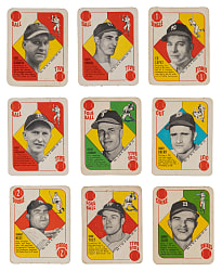 1951 Topps Blue Backs Complete Set (52)