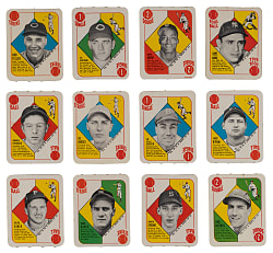 1951 Topps Red Backs Complete Set (52)