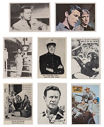 1964-1967 TV Series Non-Sport Complete Set Collection (4) with Daktari, Gomer Pyle, Rat Patrol & Voyage - Sharp!