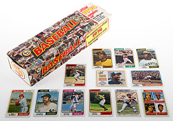 1974 Topps Complete Set (660) & (3) Traded Sets in Original Factory Box--Sharp!