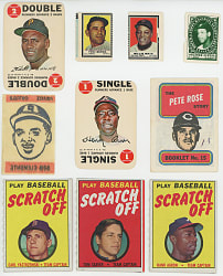 1961-1971 Topps Insert Collection (161) with (60+) Hall of Famers Including Aaron, Clemente, Mantle & Mays