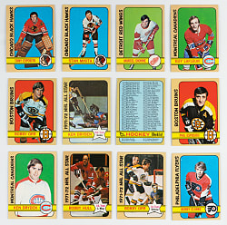 1972-1973 Topps Hockey Complete Set (176) - Clean!