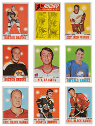 1970-1971 Topps Hockey Complete Set (132)