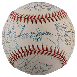 1978 World Champions New York Yankees Reunion Signed Baseball with (26) Including Catfish Hunter & Reggie Jackson - Full JSA LOA