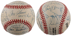 1969 World Champion New York Mets Reunion Signed Baseball (24) Including Ryan & Seaver (Inscribed)