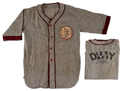 1930s Dizzy & Daffy Dean Youth Jersey Pair