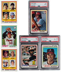 1978 Topps Complete Set (726) with (3) PSA Graded Keys Including #20 Pete Rose PSA MINT 9 - Clean!