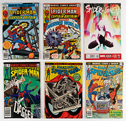 1970s-2010s Marvel Comics Spider-Man Collection (124) with (31) Amazing Spider-Man Issues