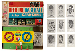 1970 Milton Bradley Boxed Complete Set (60) with (28) Clean Player Cards Plus Board & Pieces