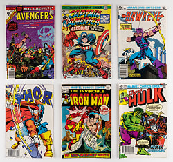 1970s-1980s Marvel Comics Avengers Hero Collection (120+) with Incredible Hulk #271 First Rocket Racoon & Thor #337 First Beta Ray Bill