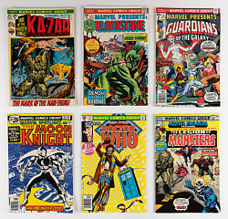 1970s Marvel Comics Anthology Series Collection (113) with Marvel Premiere #28 First Legion of Monsters & Marvel Spotlight #28 First Moon Knight Solo Story