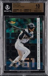 2002 Topps Finest #60 Ichiro Suzuki XFractors #/299 BGS PRISTINE 10 - Population 1