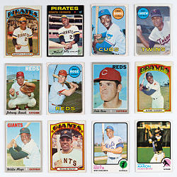 1969-1982 Topps Hall of Fame & Superstar Collection (61) with (8) Ryan, (3) Mays, (2) Aaron & (2) Clemente