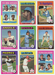 1975 Topps Mini Complete Set (660) - Clean!