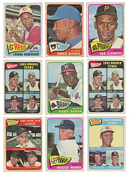 1965 Topps Collection (600+) with Partial Set (409/598) & Several Hall of Famers