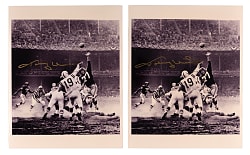 Johnny Unitas Single-Signed Photos (11)