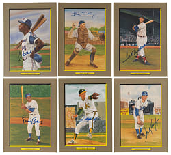 Perez-Steele Great Moments Signed Collection (31) with Aaron, Koufax & T. Williams