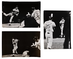 1962 Don Drysdale LIFE Magazine Type-1 Original Photo Trio
