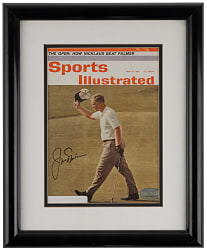 1962 Jack Nicklaus Signed & Framed Sports Illustrated