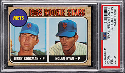 1968 Topps #177 Nolan Ryan Rookie PSA NM 7 (oc)
