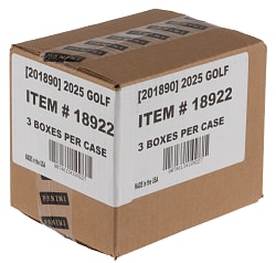 2025 Panini Impeccable Golf LIV Unopened Hobby Case