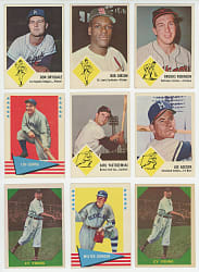 1960-1963 Fleer Collection (324) with Near Complete & Partial Sets