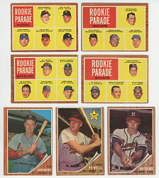 1962 Topps Near Complete Set (560/596) Plus (11) Variations