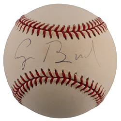 George H.W. Bush Single-Signed Baseball with Full JSA LOA