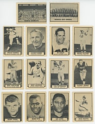 1962 Topps CFL Near Complete Set (164/169) Plus One Duplicate