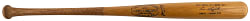 1972 Enos Slaughter New York Yankees Old-Timers Day Game Bat