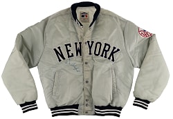 Dave Winfield Signed 1980s Pyramid New York Yankees Jacket