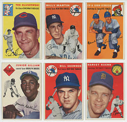 1954 Topps Near Complete Set (228/250)