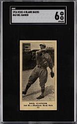 1916 M101-4 Blank Backs #63 Del Gainer SGC EX/NM 6
