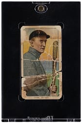 1909-1911 T206 White Border Ty Cobb Bat Off Shoulder - Polar Bear Back