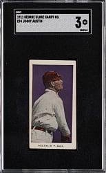 1911 E94 George Close Candy Co. Jimmy Austin SGC VG 3