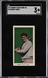 1911 E94 George Close Candy Co. Sherry Magee SGC VG 3